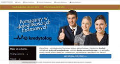 Desktop Screenshot of kredytolog.com